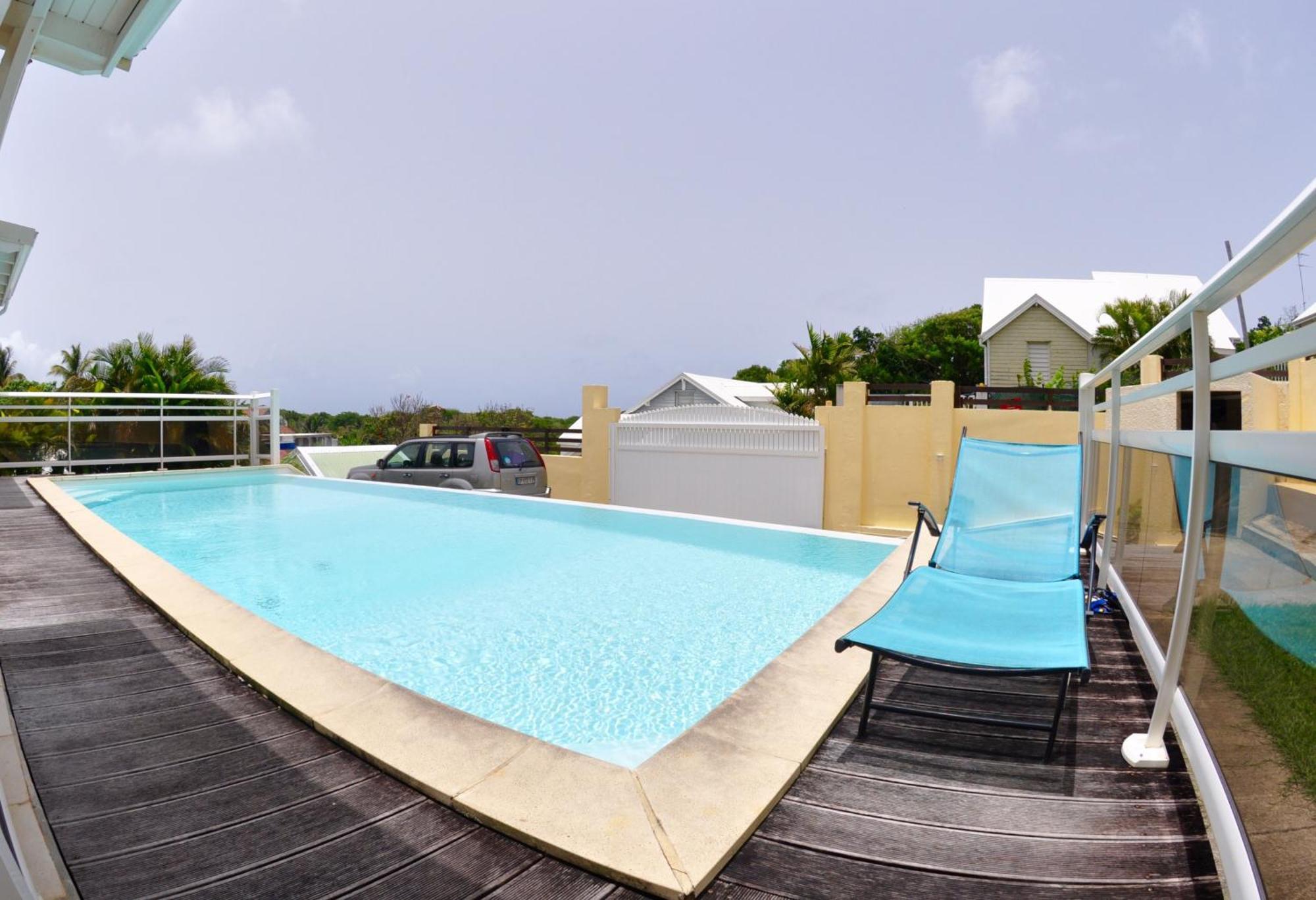 Petit Havre De Paix Bis - Piscine Et Plage A Pied Le Gosier  Bagian luar foto