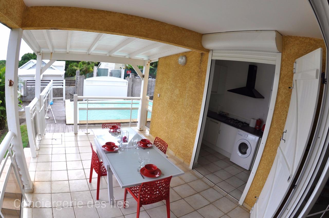 Petit Havre De Paix Bis - Piscine Et Plage A Pied Le Gosier  Bagian luar foto